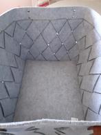 Leuke grijze mand voor boeken/Duckies, Dieren en Toebehoren, Ophalen of Verzenden, Nieuw, Overige