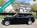 BMW 1-serie Cabrio 118i Executive 143pk 1e eig. Airco Cruise, Auto's, BMW, 1-Serie, Cabriolet, 4 stoelen, Zwart