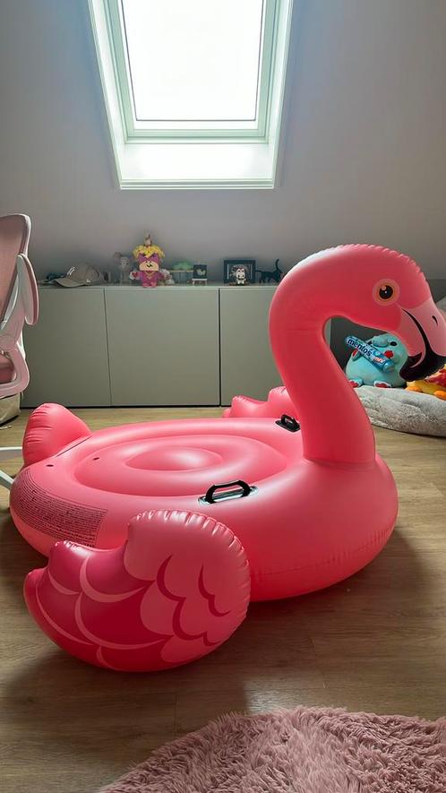 Opblaasband flamingo, Kinderen en Baby's, Speelgoed | Buiten | Opblaasfiguren, Zo goed als nieuw, Ophalen of Verzenden