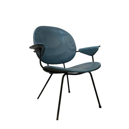 Fauteuil Door W.H. Gispen Voor Kembo, Huis en Inrichting, Fauteuils, Gebruikt, Kunststof, Metaal, Ophalen