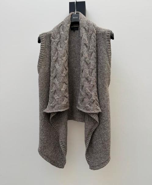 Open End Zijde Alpaca geweven cardigan vest maat 42 - 44, Kleding | Dames, Truien en Vesten, Maat 42/44 (L), Ophalen of Verzenden