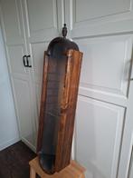 Houten wand vitrinekastje, Huis en Inrichting, Kasten | Vitrinekasten, Ophalen, Minder dan 50 cm, Glas, Klassiek