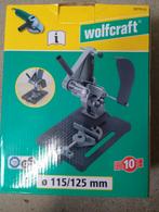 Wolfcraft Slijpmachine Standaard 115/125 mm - In  doos, Ophalen of Verzenden, Zo goed als nieuw