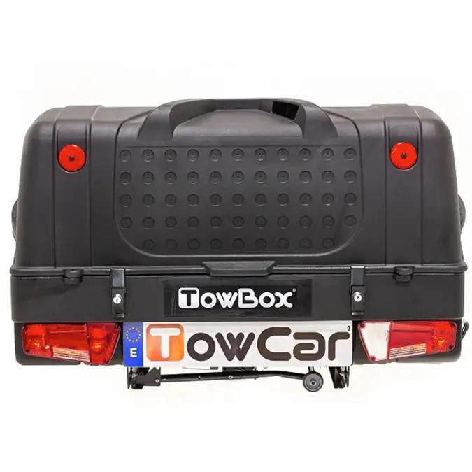 TowBox V1 Trekhaakkoffer - Ideaal voor extra bagageruimte!, Auto diversen, Dakkoffers, Gebruikt, Ophalen