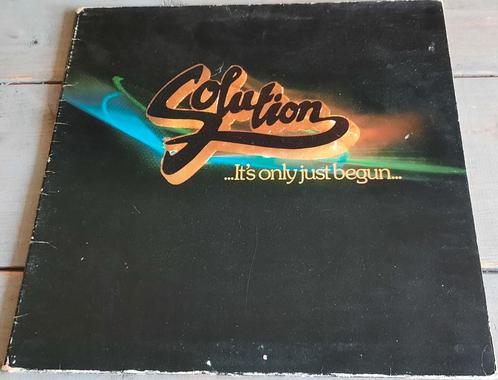 LP:  Solution - It's only just begun, Cd's en Dvd's, Vinyl | Rock, Zo goed als nieuw, Ophalen of Verzenden