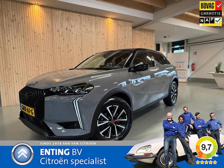 DS 3 1.2 PT 130 EAT8 PERF LINE HEAD UP 360 CAM ADAPTIVE CRUI, Auto's, DS, Bedrijf, Te koop, DS 3, ABS, Achteruitrijcamera, Airbags