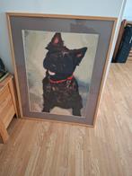 Nieuwe fotolijst 83x104 cm met diamond painting hond, Ophalen, Nieuw, 100 tot 125 cm, Foto of Poster