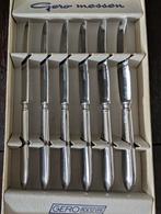 Dessertmessen 6x. Lengte 16 cm. Merk Gero roestvrijstaal., Ophalen of Verzenden