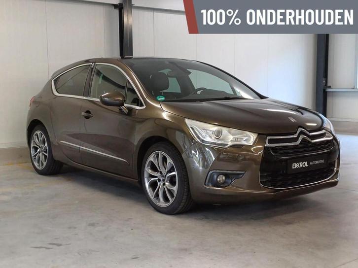 Citroen DS4 1.6 TURBO Sport Chic (Clima/Cruise/Navi/Leder), Auto's, Citroën, Bedrijf, Te koop, DS4, ABS, Airbags, Airconditioning