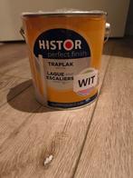 Histor Traplak 2.5L - Nieuw!, Wit, Nieuw, Ophalen of Verzenden, Lak