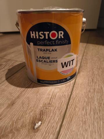 Histor Traplak 2.5L - Nieuw! beschikbaar voor biedingen