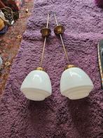 Vintage Art Deco schoollampen, Antiek en Kunst, Antiek | Lampen, Ophalen