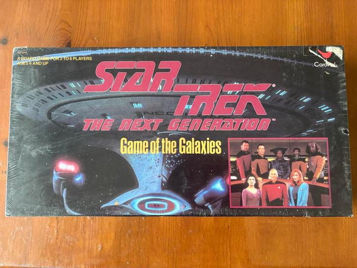Nieuw sealed Star Trek TNG 1993 bordspel Game of the Galaxis, Hobby en Vrije tijd, Gezelschapsspellen | Bordspellen, Nieuw, Drie of vier spelers