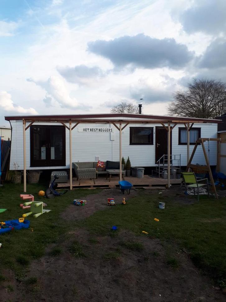 Stacaravan met 5 slaapplaatsen te koop!!, Caravans en Kamperen, Stacaravans, Ophalen of Verzenden