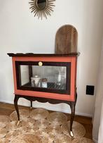 Vintage theekastje | gerestyled | terracotta, Antiek en Kunst, Antiek | Meubels | Kasten, Ophalen
