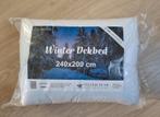 Tweepersoons winterdekbed 240x200cm, Ophalen, Wit, Deken of Dekbed, Nieuw
