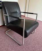 2 beschi Movani fauteuils Design schitterende kwaliteit leer, Ophalen of Verzenden, Zo goed als nieuw, 50 tot 75 cm, Leer