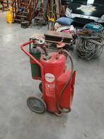 Oude industriële brandblusser op kar   (jaren ’70), Ophalen of Verzenden