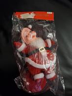 Vintage kerstman op stander. In dichte verpakking. Hong Kong, Ophalen, Nieuw