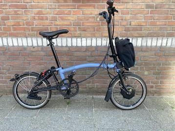 BROMPTON C LINE ELECTRIC 2023 ELEKTRISCHE VOUWFIETS beschikbaar voor biedingen
