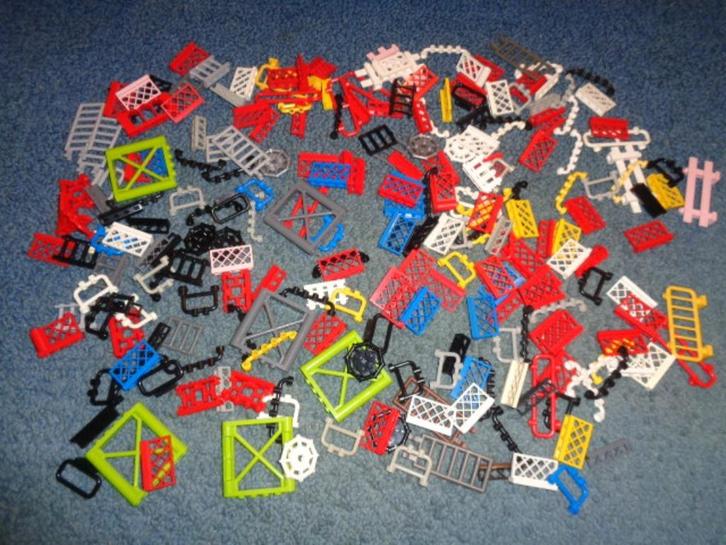 Partij F130=Lego hekjes, Kinderen en Baby's, Speelgoed | Duplo en Lego, Gebruikt, Lego, Losse stenen, Ophalen of Verzenden