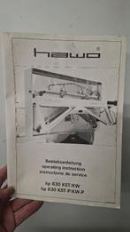 HAWO HP 630 K Verpakkingsmachine staand model, Ophalen, ., Zo goed als nieuw, .