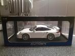 Autoart 77890 1/18 Porsche 911 997 GT2 MAT WHITE ZELDZAAM, Hobby en Vrije tijd, Modelauto's | 1:18, Ophalen of Verzenden, Zo goed als nieuw