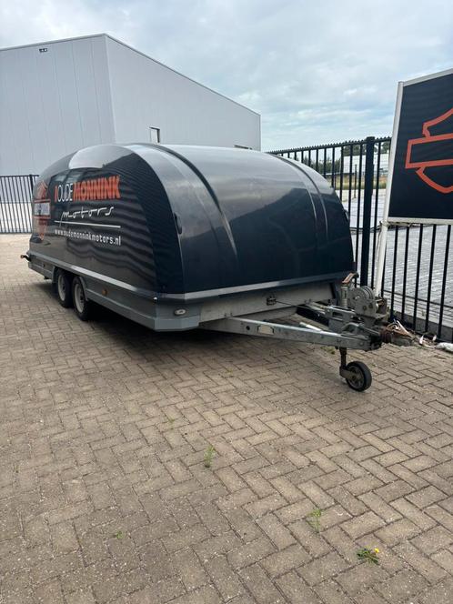 Brian James trailer RS3 gesloten aanhanger compleet, Auto diversen, Aanhangers en Bagagewagens, Gebruikt, Ophalen
