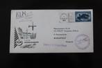 KLM eerstevlucht Amsterdam Budapest 1956, Postzegels en Munten, Ophalen of Verzenden, Envelop