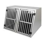 Hundos dubbele autobench L, Dieren en Toebehoren, Hondenbenches, Ophalen, Gebruikt