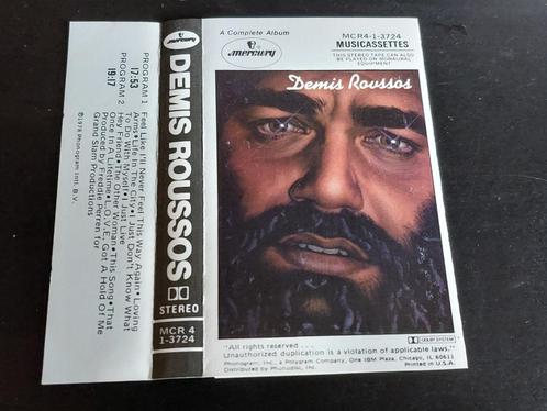DEMIS ROUSSOS - DEMIS ROUSSOS (CASSETTEBANDJE), Cd's en Dvd's, Cassettebandjes, Zo goed als nieuw, Origineel, Pop, 1 bandje, Ophalen of Verzenden