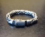 Best to buddha nieuw zilveren armband Rough konings schakel, Sieraden, Tassen en Uiterlijk, Armbanden, Ophalen of Verzenden, Nieuw