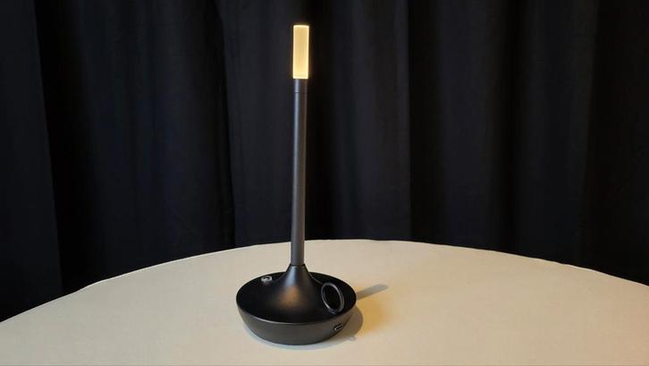 Sfeervol: tafellamp 'kaars', Huis en Inrichting, Lampen | Tafellampen, Nieuw, Minder dan 50 cm, Ophalen of Verzenden