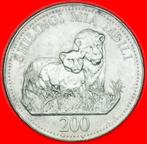 * ZANZIBAR (1998-2014)~LIONS TANZANIA 200 SHILLINGS 1998!, Postzegels en Munten, Munten | Afrika, Tanzania, Losse munt, Verzenden