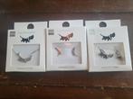 Takkie ketting en oorbellen, Sieraden, Tassen en Uiterlijk, Ophalen of Verzenden, Nieuw, Zilver, Overige materialen