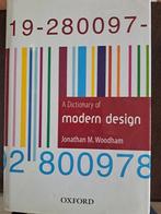 a Dictionary of modern design, Ophalen, Zo goed als nieuw, Overige onderwerpen