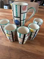 Vintage Geha Roma Kan en Mokken - Porselein, Ophalen of Verzenden