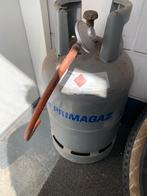 2x Grote gasflessen, beide nog gevuld, camper bbq terras, ., Ophalen of Verzenden, Zo goed als nieuw, Primagaz