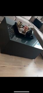 Eric kuster salontafel vissengraat, Huis en Inrichting, Tafels | Salontafels, 50 tot 100 cm, Ophalen of Verzenden, Glas, 50 tot 75 cm