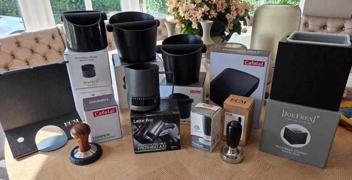 Upgrade je Koffiecorner! Complete & Nieuwe Pro Barista Set (, Huis en Inrichting, Keuken | Keukenbenodigdheden, Zo goed als nieuw