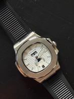 Patek Philippe Nautilus Moonphase 40,5mm, Ophalen of Verzenden, Nieuw, Staal, Overige merken
