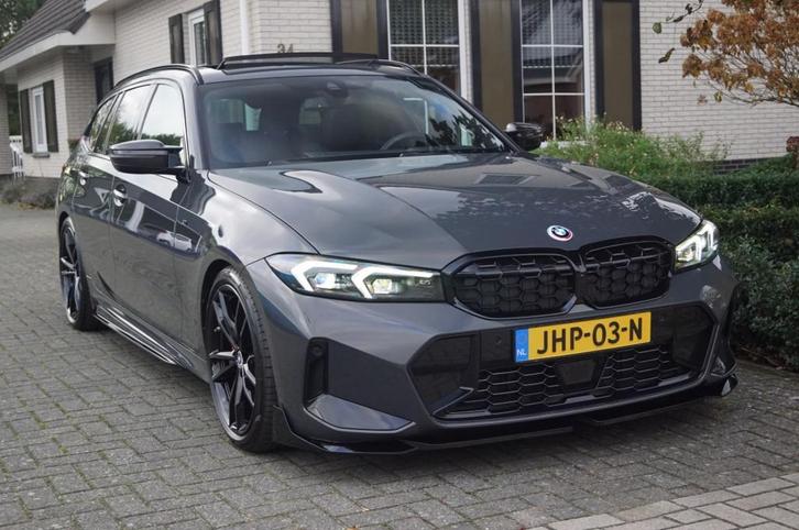 Bmw 3-SERIE 330e M Sport (292pk) M340i Look/HUD/Panodak/Trek, Auto's, BMW, Bedrijf, 3-Serie, ABS, Adaptive Cruise Control, Airbags