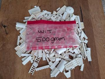 Lego kleur wit. 0,5 kilo. beschikbaar voor biedingen