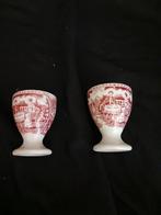 Twee eierdoppen teadrijker rood, Huis en Inrichting, Keuken | Servies, Ophalen of Verzenden