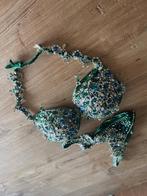 Fitness/poseer bikini met strass, Ophalen of Verzenden, Zo goed als nieuw