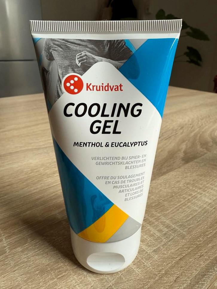 Kruidvat Cooling Gel - Menthol & Eucalyptus, Sport en Fitness, Fitnessmaterialen, Nieuw, Overige typen, Armen, Ophalen of Verzenden