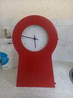 Ikea ps 1995 klok rood, Huis en Inrichting, Woonaccessoires | Klokken, Ophalen of Verzenden, Zo goed als nieuw
