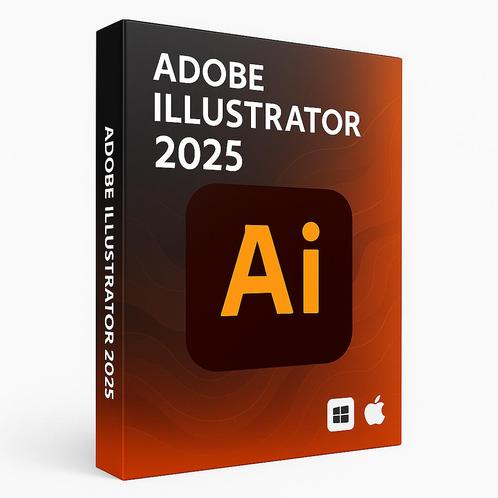 Adobe Illustrator 2025, Computers en Software, Audio-software, Nieuw, MacOS, Windows, Ophalen