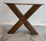 Handgemaakte Eikenhouten Tafelpoten – Uniek & Duurzaam, Eikenhout, Rechthoekig, Nieuw, 200 cm of meer