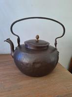 Antieke koperen ketel / koperen theepot, Antiek en Kunst, Ophalen of Verzenden